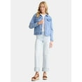 thumbnail image 2 of The Pioneer Woman Denim Jacket with Embroidery, Sizes S-3X, Women’s and Women’s Plus, 2 of 5