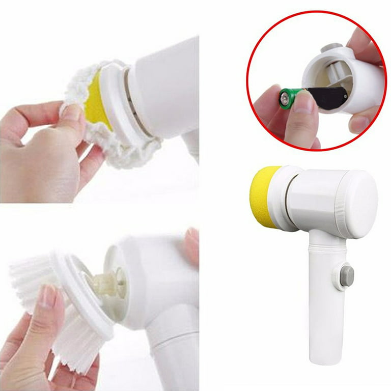 Handheld Electric Cleaning Brush Scrubber Tool for Bathroom Tile Tub Home  Kitchen Washing Supplies Bathroom Gadgets;Handheld Electric Cleaning Brush  Scrubber Tool for Bathroom Tile Tub 