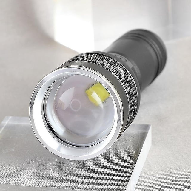 Antorcha Led Recargable Ampe, Linterna Led Militar De Aluminio Ultra Potente De 2000 L, 2 Piezas, 4 Modos De Luz Y Zoomable para Regalo De Niños/Camping/Senderismo/Emer