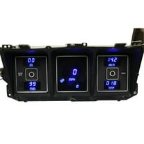 Intellitronix DP1010B LED Digital Dash Kit 1973-1979 Ford Truck Blue Includes: S