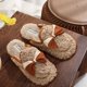 thumbnail image 1 of Pantufla Zapatillas de interior difusas, cómodas zapatillas térmicas planas antideslizantes para el hogar en interiores DQrwqpou Tenis De Mujer Tenis De Hombre, 1 of 5