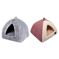 thumbnail image 1 of 2pcs Winter Pet Bed Nest Pet Tent with Mat Cave Bed StyleJ Sunnimix Cama nido, 1 of 8
