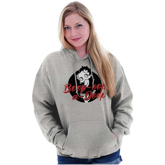 Betty Boop Oop a Doop Cute Cartoon Hoodie Sweatshirt Women Brisco Brands S