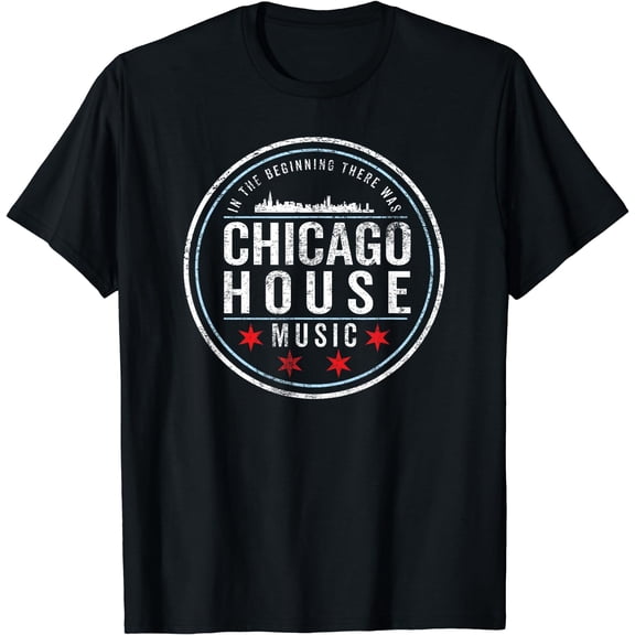 Chicago House Music - EDM DJ Vintage T-Shirt