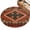 Orange, Green, Brown, variant on Round Rugs 4Ft, Orange Western Round Area Rug Washable Indoor Throw Carpet, Southwestern Geometric Ethnic Soft Non Slip Circle Rug for Kitchen Nursery Room Home Decor Aesthetic