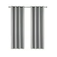 thumbnail image 5 of Better Homes & Gardens Solid Herringbone Blackout Curtain Panel, 1 Panel, Silver, 50" W x 84” L, 5 of 6