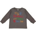 thumbnail image 3 of Inktastic Grammy and Pappy Love Me Boys or Girls Long Sleeve Toddler T-Shirt, 3 of 5
