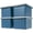 Eco-Friendly, variant on File Box, Plastic File Organizer with Lids for Letter/Legal File, Portable Document Box For Moving, Storage Bin with Durable and Secure Lid, Stackable Nestable BPA-Free, Black 35 Qt. 4 Pack