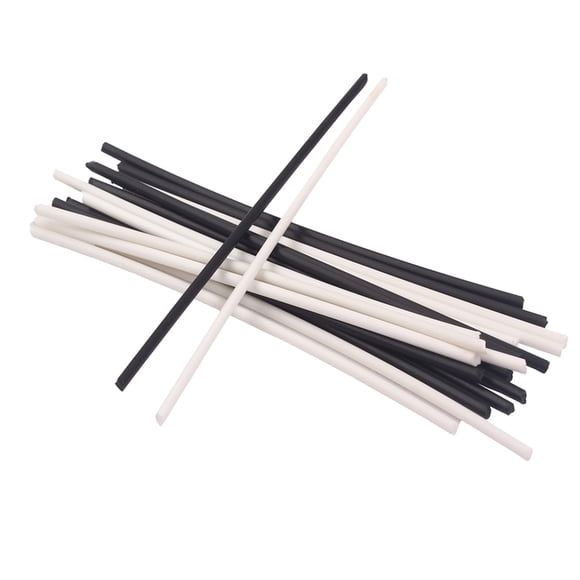 Eccomum Guitare Côté Basse Touche Touche Touche Marqueur de Position Instrument de Musique Incrustation Points 102 * 2mm 10pcs Blanc & 10pcs Noir