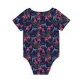 thumbnail image 6 of Rocae Flowers And Humming Bird for Baby Cotton Short-Sleeve Bodysuits for Unisex Onesies Bodysuit-12 Months, 6 of 7