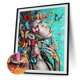 thumbnail image 1 of Cuadros Decorativos Kit de pintura de diamante 5D DIY mariposa mujer taladro redondo completo mosaico imagen arte Tmvgtek embutido en tela, 1 of 9