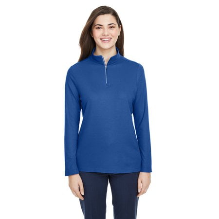 Core 365 Quart-Zip Fusion ChromasoftTM Piqué CE405W pour Femmes