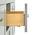 thumbnail image 6 of Ariel Hamlet 61 In. Double Oval Sink Vanity With 0.75 In. Carrara White Countertop In Grey, 6 of 11