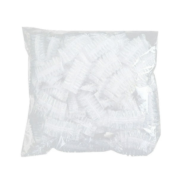 200 unids desechables cubierta de la oreja de plástico impermeable protector de oreja Caps Salon peluquería Dye Shield orejeras