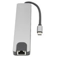 thumbnail image 3 of Hub USB C Bling Bling Adaptador concentrador USB C a Ethernet 8 en 1 estación de acoplamiento, 3 of 12