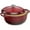 Red, variant on Best Choice Products 6 Quart Enamel Cast-Iron Dutch Oven, Heavy-Duty Cookware w/ Dual Handles, Lid - Red