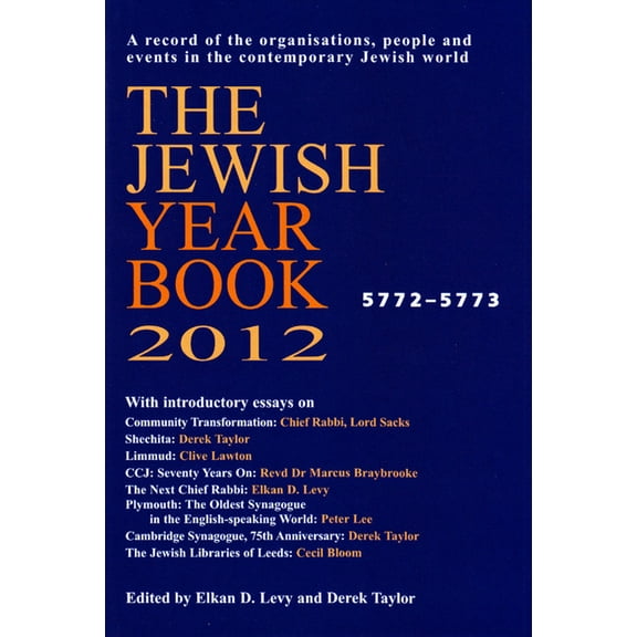Jewish Year Book The Jewish Year Book 2012, (Hardcover)