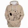 thumbnail image 3 of Sudadera con capucha de dibujos animados de Snoopy para mujer, edición de primavera y otoño, sudadera con cuello redondo para mujer, nueva moda 2024, ropa deportiva para parejas, 3 of 5