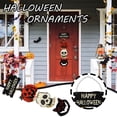 thumbnail image 2 of OAVQHLG3B Halloween Decorations Door Sign Spooky Wooden Wall Signs Outdoor Decor Hanging Sign Scary Party Sign for Halloween Party Supplies, 2 of 8