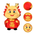 thumbnail image 3 of KAKOWELY Adorable muñeco de peluche de dragón del Año Nuevo chino. Muñeco de peluche de dragón., 3 of 4