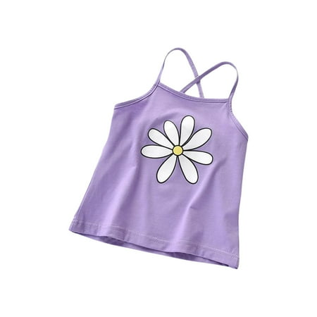 

ASEIDFNSA Children s Tee Shirts Girls Camisoles 7-16 With Shelf Bra Summer Tank Top for Girls Cotton Blend Kids Underwear Girls Camisole Children Undershirt Baby Singlet Toddler Clothing