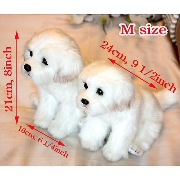 Shops bichon maltes peluche