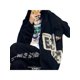 thumbnail image 2 of VISgogo Sudadera con Capucha para Mujer con Cremallera Suave, Elegante Estampado de Letras Estilo Casual Ropa Suelta de Primavera VISgogo  moda, 2 of 9