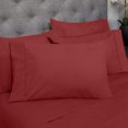 thumbnail image 2 of Piece Thread Count Egyptian Quality Deep Pocket Bed Sheet Set Pillow Cases Queen, 2 of 6