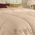 thumbnail image 3 of Utopia Bedding Comforters Queen Size, All Season Duvet Insert, Down Alternative Box Stitched Bed Comforter with Corner Tabs, Machine Washable (Beige), 3 of 6