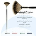thumbnail image 2 of Creative Mark Hamburg Premiere Professional Oil Painting Brushes - Fan #24 Oil Paint Brush - Handmade in Germany, Natural & Synthetic Hair Blend, Long Triple-Lacquered Birch Handle, 2 of 7