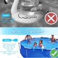 thumbnail image 5 of Pack de portavasos de plástico para piscina, accesorio multifunción para piscina, adecuado para la mayoría de las piscinas (azul), 5 of 5