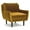 Gold, variant on Kaleido Velvet Lounge Chair