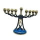thumbnail image 3 of Candelabros de Metal esmaltado para Menorá, candelabros con detalles dorados, candelabro decorativo para fiesta de mesa de boda, 3 of 9