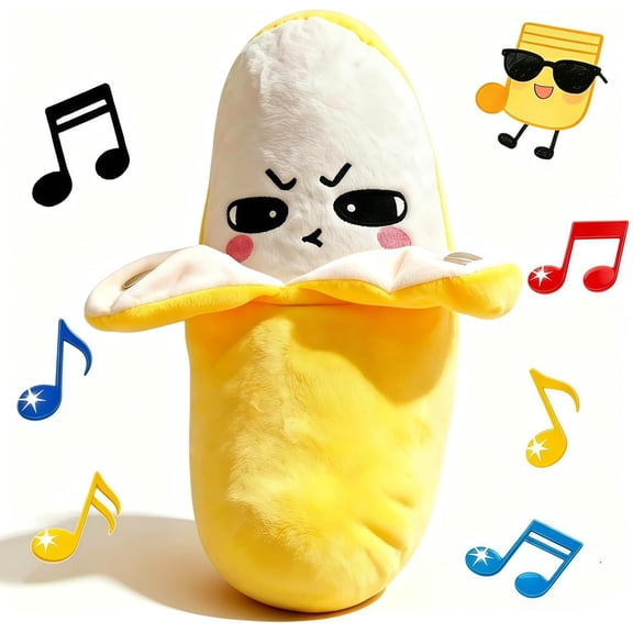 Interactive Musical Sensory Toy | Musical Plush Toy with Sounds | (Banana)