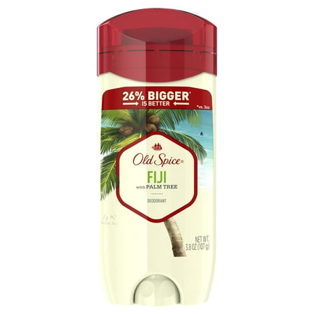 Old Spice Deodorant for Men Fiji with Palm Tree Scent Inspired by Nature 3.8 oz
