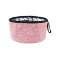 thumbnail image 2 of Portable Dog Bowls Foldable Travel Dish for Hiking Camping, No Spill Collapsible Puppy Water Bowl for Small and Large Dogs, Outdoor Pet Accessories, 2 of 5