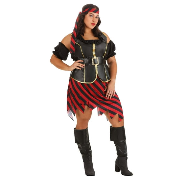 Women's Plus Size Budget Pirate Costume Dress