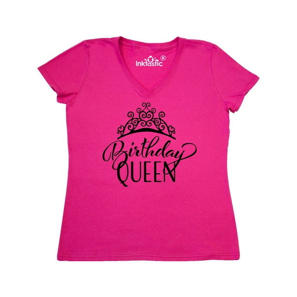 queen v neck t shirt