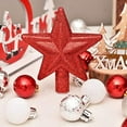 thumbnail image 3 of Christmas Tree Decorations,30pcs 3cm Christmas Ball Ornaments Set, Christmas Ornaments Balls Shatterproof Hanging Ornaments Kit, 3 of 7