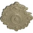 thumbnail image 3 of 30 1/2"W x 20"H x 1 1/2"P Strasbourg Ceiling Medallion, Hand-Painted Gobi Desert, 3 of 4
