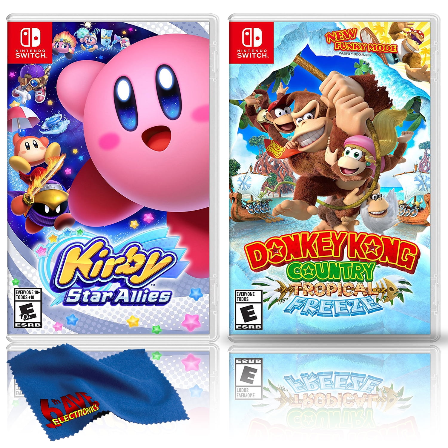 Kirby Star Allies + Donkey Kong Country - Two Games Bundle - Nintendo  Switch 