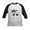 Black/White, variant on CafePress - Cute Kawaii Cat Baseball Jersey - Kids Cotton Baseball Jersey, 3/4 Sleeve Shirt