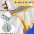 thumbnail image 3 of Window Glass Cleaning Squeegee Scraper: Window Squeegee with Sprayer, 3 in 1 Window Cleaning Scraper, 2025 New Glass Scraper All Purpose Window Cleaner Tool for Home, Kitchen, Bathroom, Car (Blue), 3 of 7