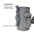 thumbnail image 4 of Pet Food Storage Bag with Shoulder Strap Adjustable Snacks Reward Practicing Waist Pouch Packing Outdoor Garden Walking Training Pink, 4 of 9
