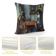 thumbnail image 4 of Orinice Graphic Decorative Cushion Throw Pillow Cover for Home Couch Living Room Bed Sofa Indoor Outdoor Use Aesthetic High-Quality Material 1PC 22x22in, 4 of 5