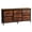 Brown, variant on Spaco Drawer Dresser with Wooden Tabletop & Steel Frame, Easy-Glide Drawers, Space-Efficient Design for Master Bedroom Guest Room Space, Gray
