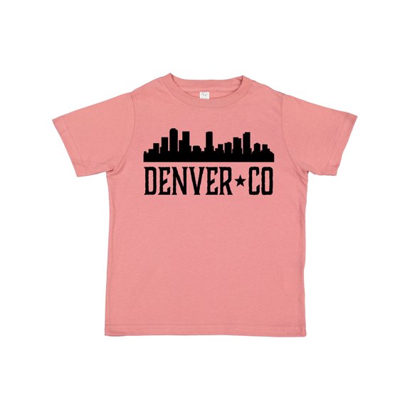 Inktastic Denver Colorado City Skyline Boys or Girls Toddler T-Shirt