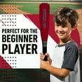 thumbnail image 2 of Franklin Sports MLB Cincinnati Reds Foam Bat + Ball Set, 21 in, 2 of 10