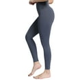 thumbnail image 4 of WLJ Women Solid Color Stretchy High Waist Hidden Pocket Yoga Pants, 4 of 6
