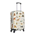 thumbnail image 3 of Kdxio Dogs Funny Pets Pattern Luggage Cover for Travel,Elastic and Durable,Fits 18-32 Inch,Anti-Scratch Suitcase Protector, 3 of 9